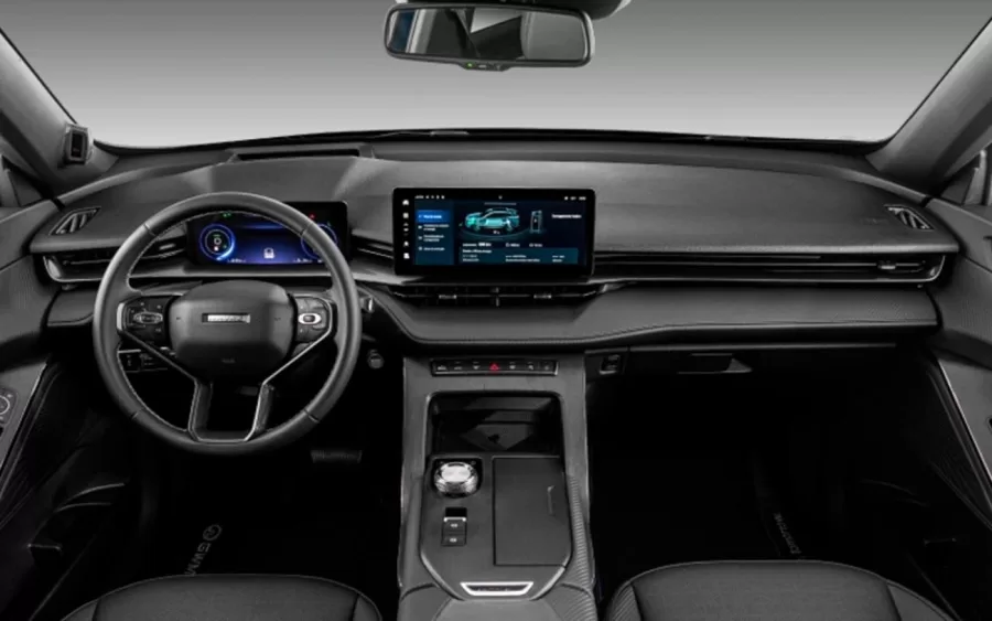 Interior do Haval H6 GT 1.5 PHEV