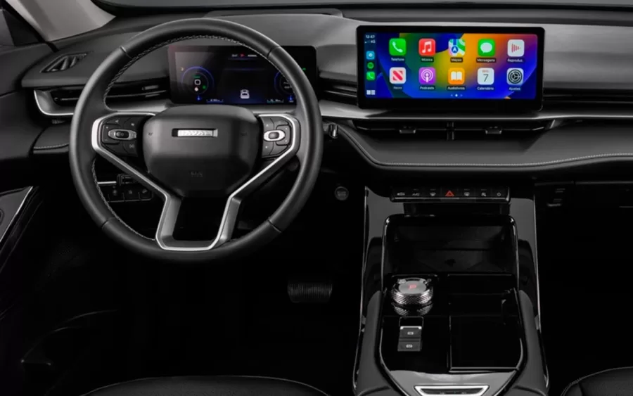 Interior do Haval H6 Premium 1.5 PHEV