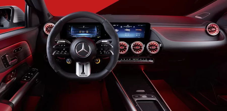 Interior do GLA 35 4MATIC