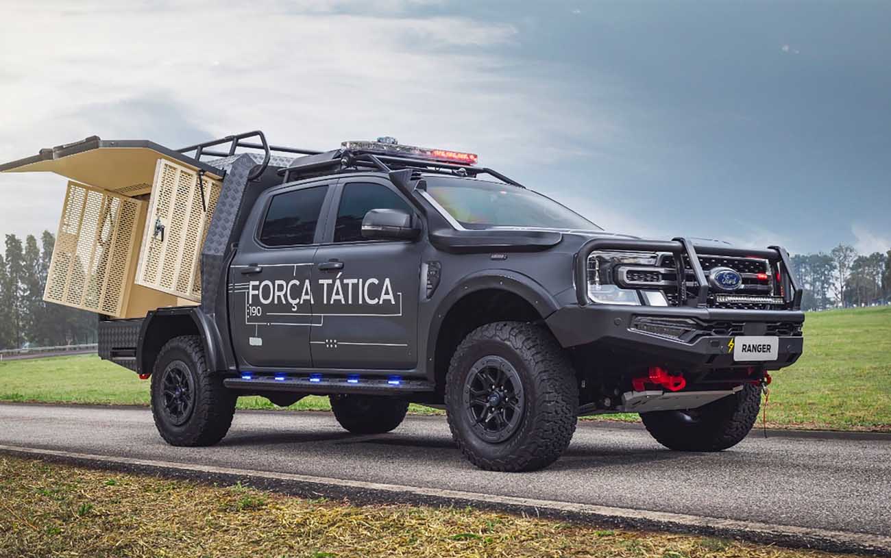 Equipada com recursos de ponta e adaptada para operações policiais e militares, a Nova Ford Ranger V6 XLS 3.0 4WD tem se destacado como uma das opções mais robustas e versáteis para forças de segurança.