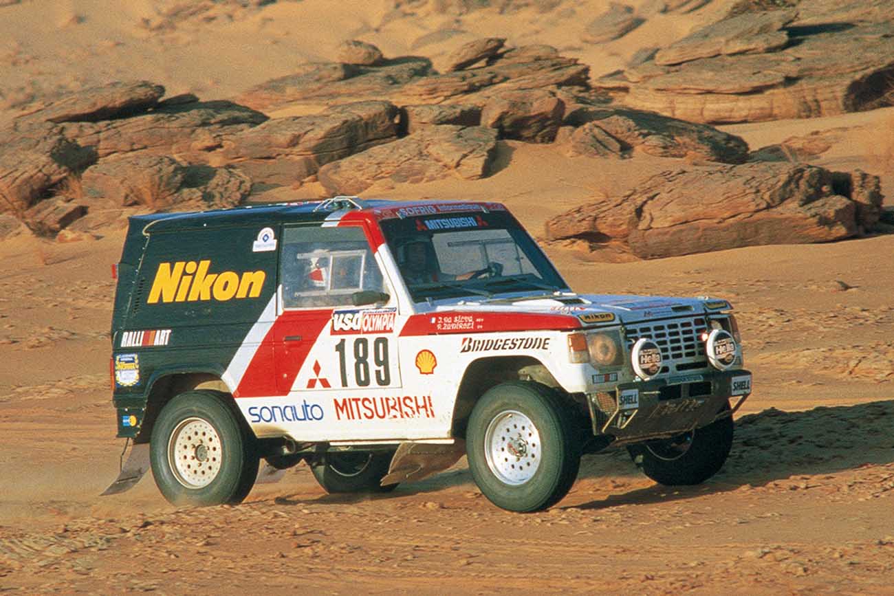 Pajero Dakar Rally car (1985)