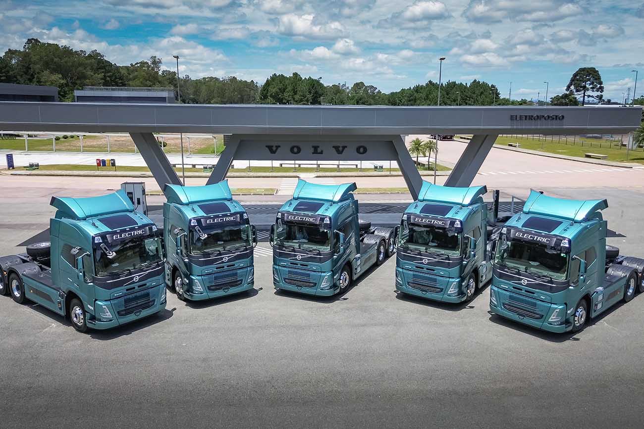 Cinco unidades dos Volvo FM Electric serão operadas pela Reiter Log, oferecendo soluções livres de CO2 no transporte de cargas industrializadas em diversas rotas.