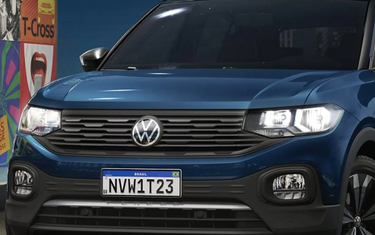 "Conheça o novo Volkswagen T-Cross Highline 1.4 TSi - Um SUV compacto com estilo e desempenho impressionantes."