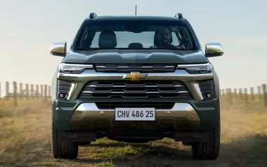 Chevrolet S10 2025 tem novo visual revelado