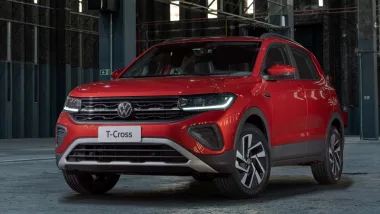 Volkswagen T-Cross lidera entre SUVs e Fiat Mobi retorna ao top 10 dos mais vendidos em fevereiro de 2025