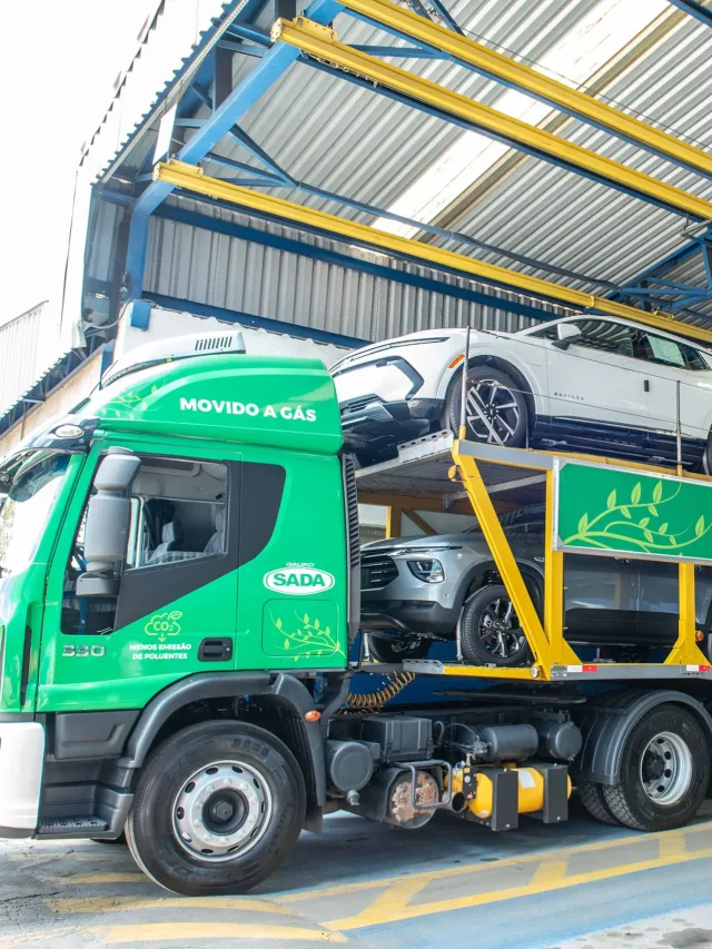 GM adota frota a GNV para reduzir emissões no transporte de carros