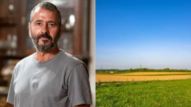 Ator Marcos Palmeira compra fazenda degradada em Teresópolis, passa quase 30 anos recuperando nascentes e vegetação e prepara 130 hectares da propriedade para receber 200 mil árvores nativas da Mata Atlântica
